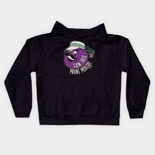 Defunct San Jose Prune Pickers Baseball Team Kids Hoodie